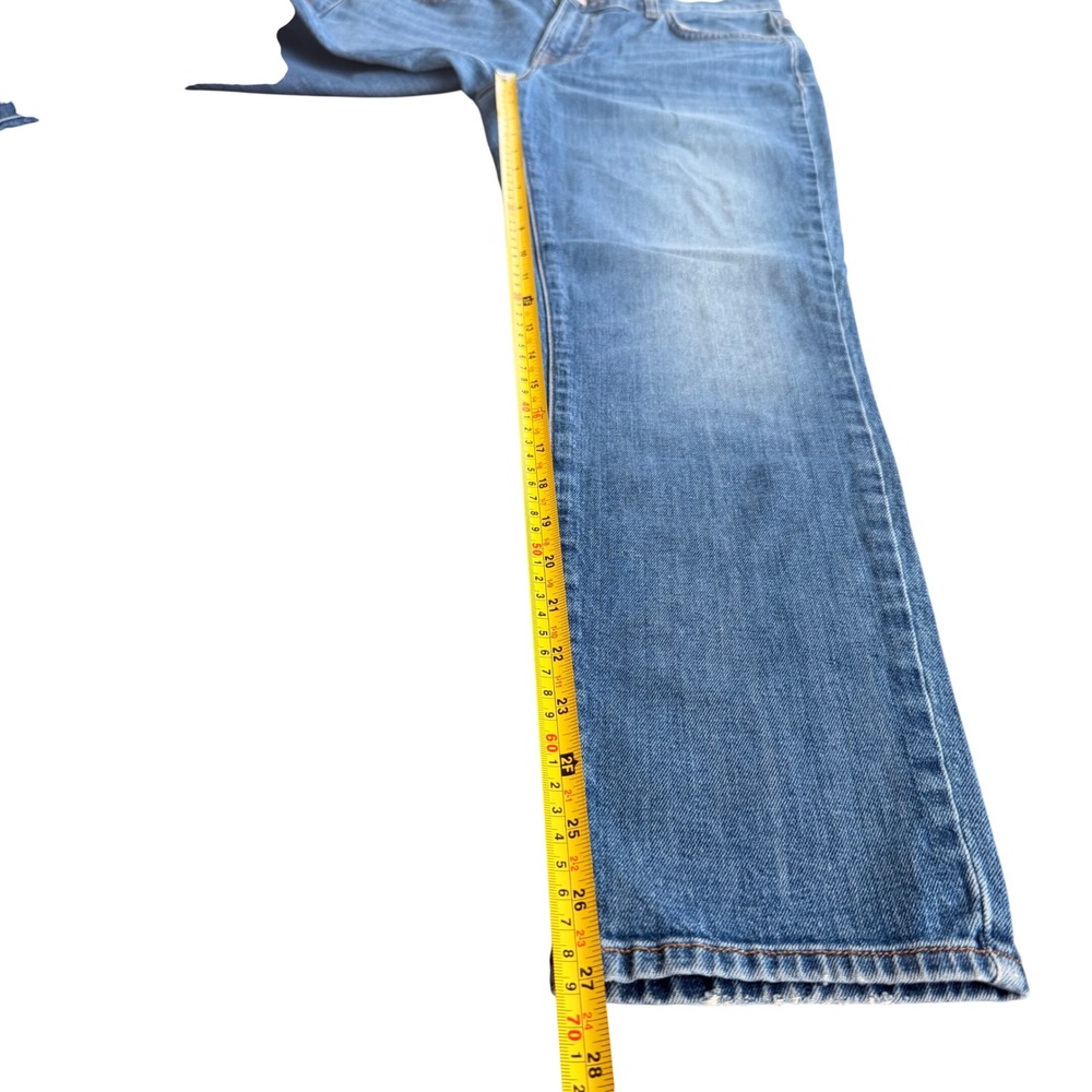 J Brand Cropped Ellis Rival Straight Leg Jeans Blue 9057E476 Size 27 - Picture 10 of 10